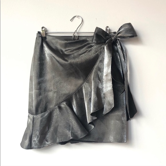 Cinq à sept metallic skirt - Picture 5 of 6